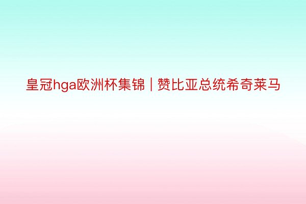 皇冠hga欧洲杯集锦 | 赞比亚总统希奇莱马